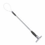 pig holder with lock and grip