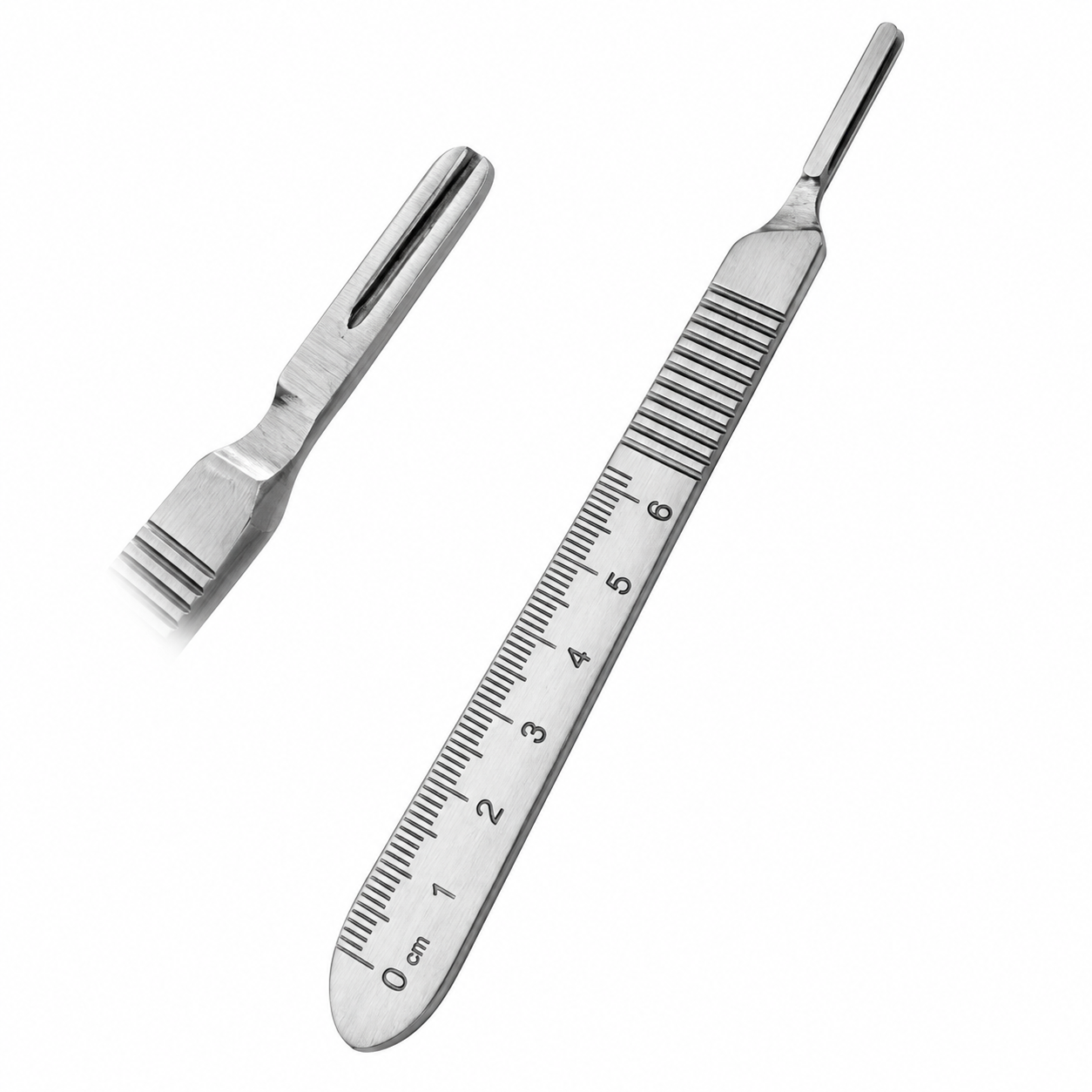 VS01-06 SCALPEL HANDLE 3 WITH RULER 12CM - Image 1