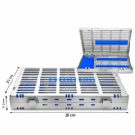 Dental Instruments Sterilization Cassettes with Compartment