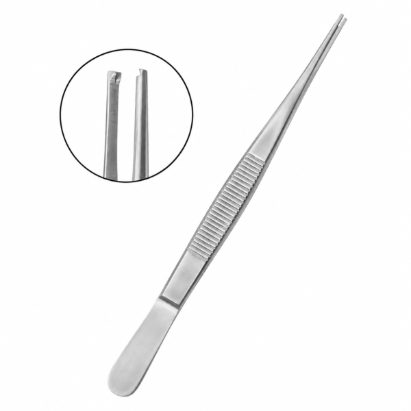 Tissue Forceps Narrow Straight 14.5cm