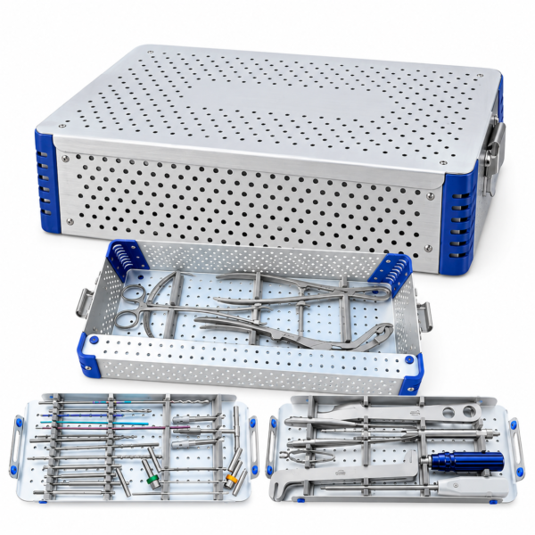 Basic Orthopedic Instruments Set in Sterilizable Box