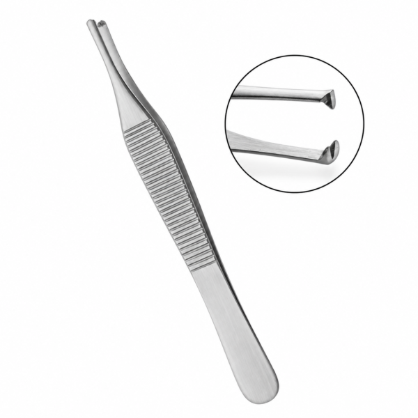 Adson Tissue Forceps Regular 1x2 Teeth 12cm