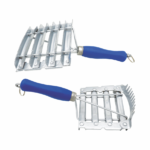 Curry Comb Straight Round Grip