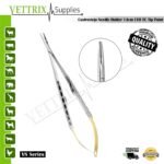 Castroviejo Needle Holder TC Fine Pointed Scissor 14cm, CVD.