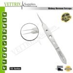 Eye Micro Forceps Bishop Hermon