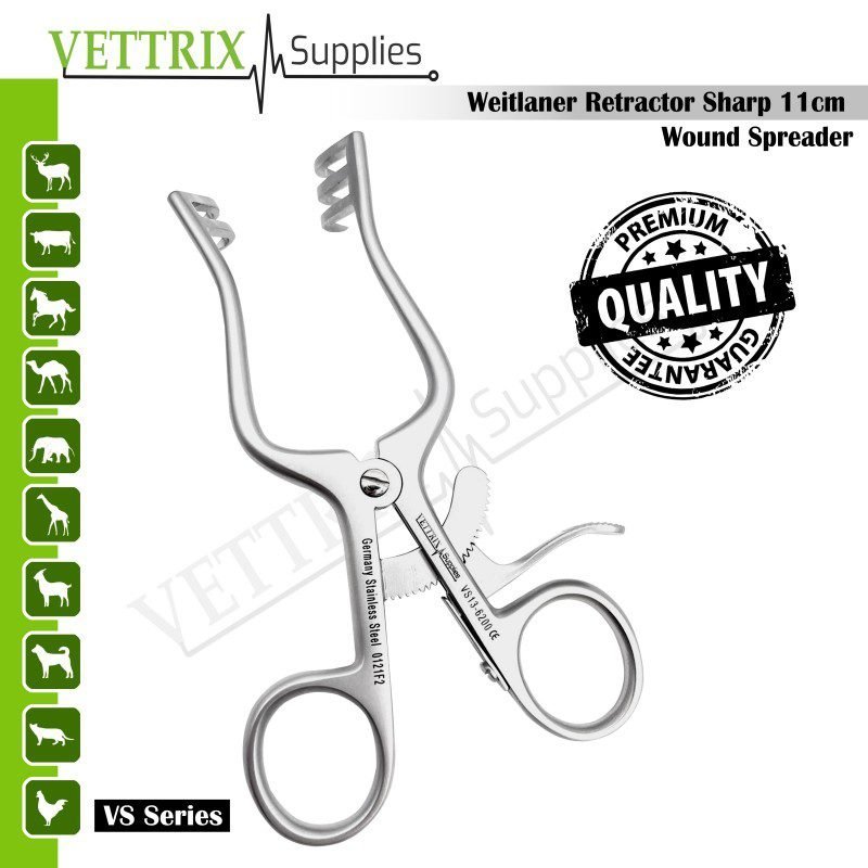 VS13-6200.jpg Weitlaner Retractors Sharp 4 1/4" - Image 1
