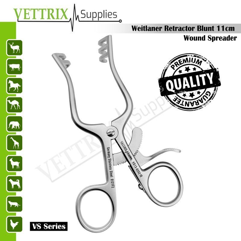 VS13-6202.jpg Weitlaner Retractors 4 1/4" Blunt - Image 1