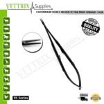 Castroviejo Needle Holder TC Fine 18cm, STR