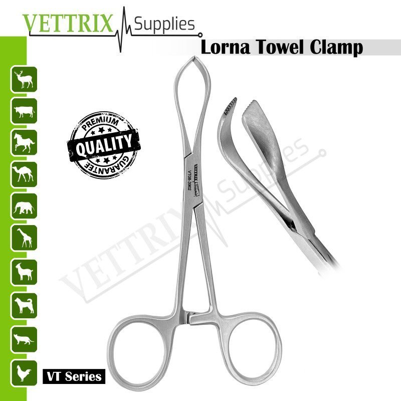 VT08-3902.jpg Lorna Towel Clamp 5" - Image 1