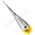 Winged Elevator Golden Serrated Handle 2mm - Image 2