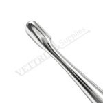 Winged Elevator Golden Serrated Handle 6mm - Image 3