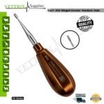 Winged Elevator Serrated 3mm Copper Gold