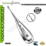 Winged Elevator Serrated 4mm- Silver