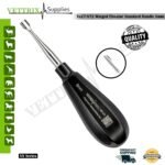 Winged Elevator Serrated 6mm Black