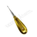Winged Elevator Gold Handle -1.5mm Serrated - Image 2